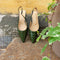Babouche Lifestyle – Nelly Slingback Green UnnaS