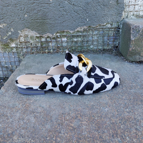Babouche Lifestyle - Sammy Mule Cow UnnaS
