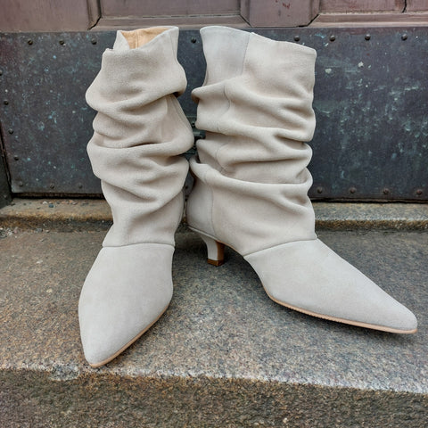 Babouche Lifestyle - Jenna Suede Boot Beige
