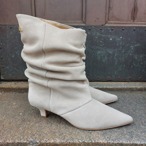 Babouche Lifestyle - Jenna Suede Boot Beige