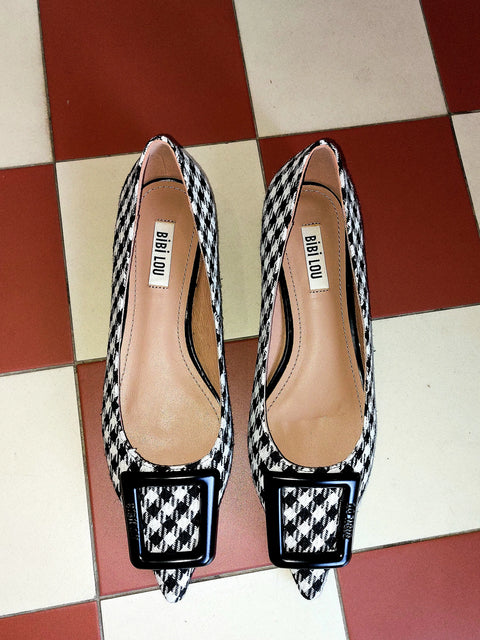 Bibi Lou - Martina Ballerina Black/White - UNNA S