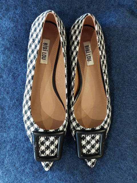 Bibi Lou - Martina Ballerina Black/White - UNNA S