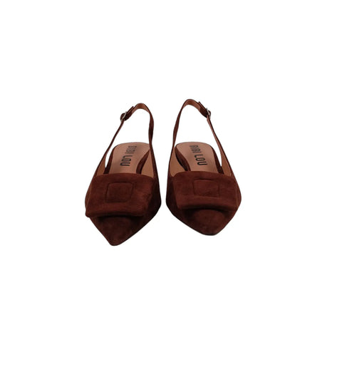 Bibi Lou - Bonny Suede Brown - UNNA S