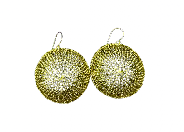Lotta & Djossou - Dusk Earring Brass/Gold