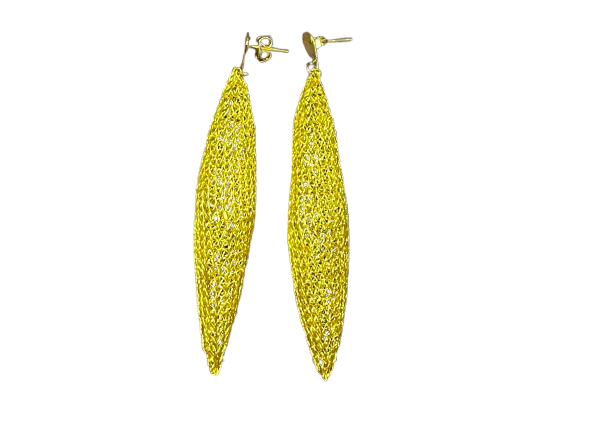 Lotta & Djossou - Drop Earrings Brass/Gold