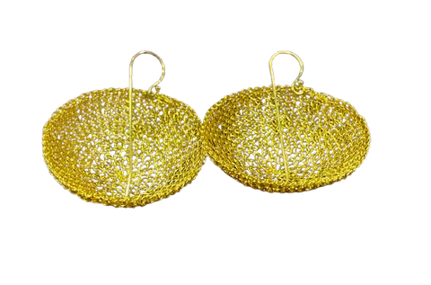 Lotta & Djossou - Dusk Earring Brass/Gold - UNNA S