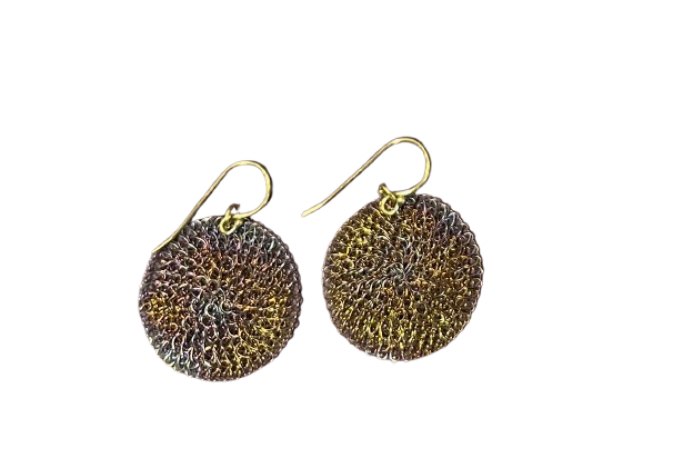 Lotta & Djossou - Luminance Earring Copper/Gold