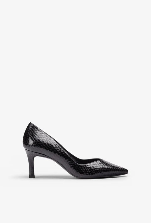 Unisa - Melina Heel Pump Black Snake