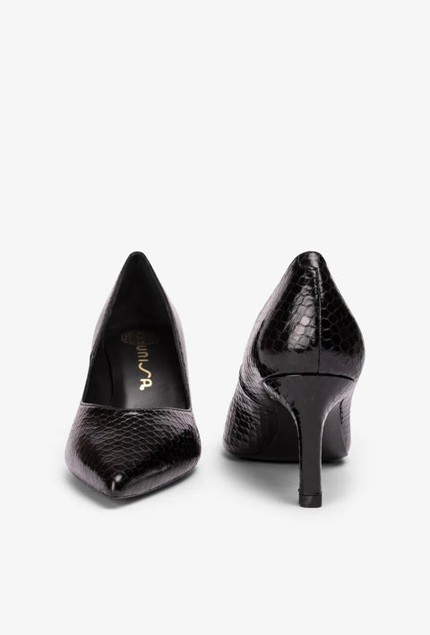 Unisa - Melina Heel Pump Black Snake