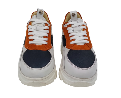 Copenhagen Shoes - Matilda Sneaker Navy/Orange