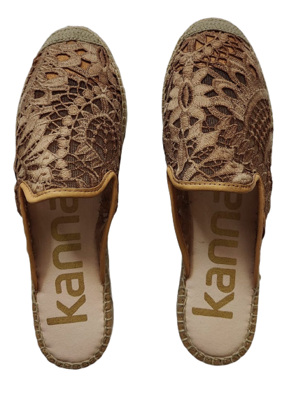 Kanna - Nilamon Creme Espadrille Sandal