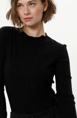 Karen by Simonsen - Long Sleeved T-Shirt Black
