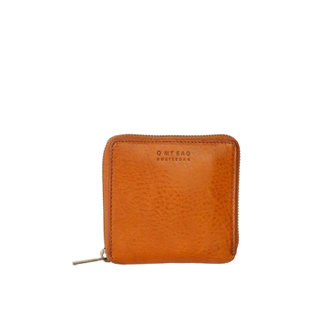 O My Bag - Sonny Square Wallet Cognac - UNNA S