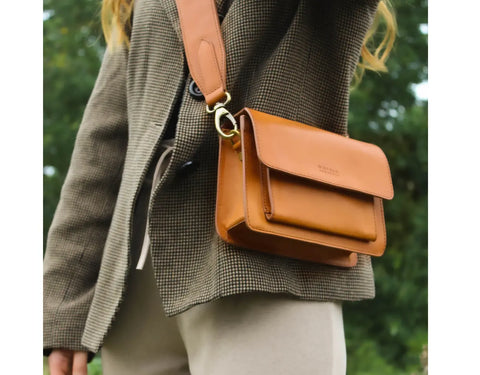 O My bag - Harper Mini Cognac - UNNA S