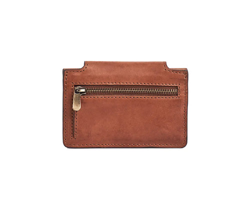 O My Bag - Harmonica Wallet Cognac - UNNA S
