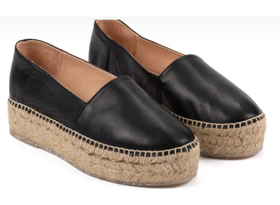Kanna - Zelena Espadrille Black