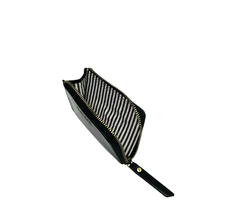 O My Bag - Coco Coin Purse Black Classic Leather - UNNA S
