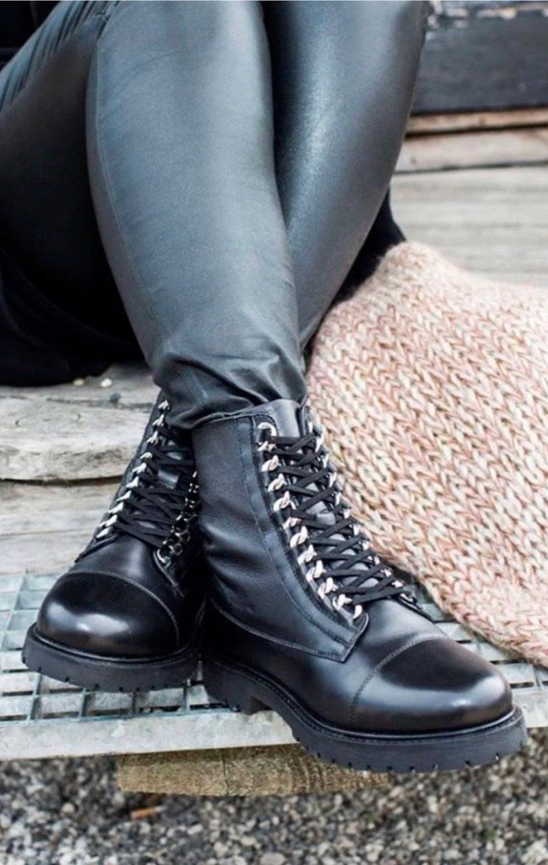 Copenhagen Shoes - Army Boot Black