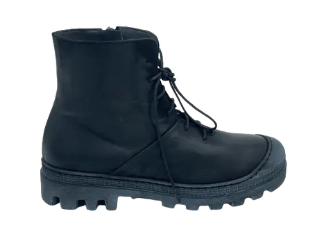 Lofina - Gasoline Ankle Boot Black - UNNA S